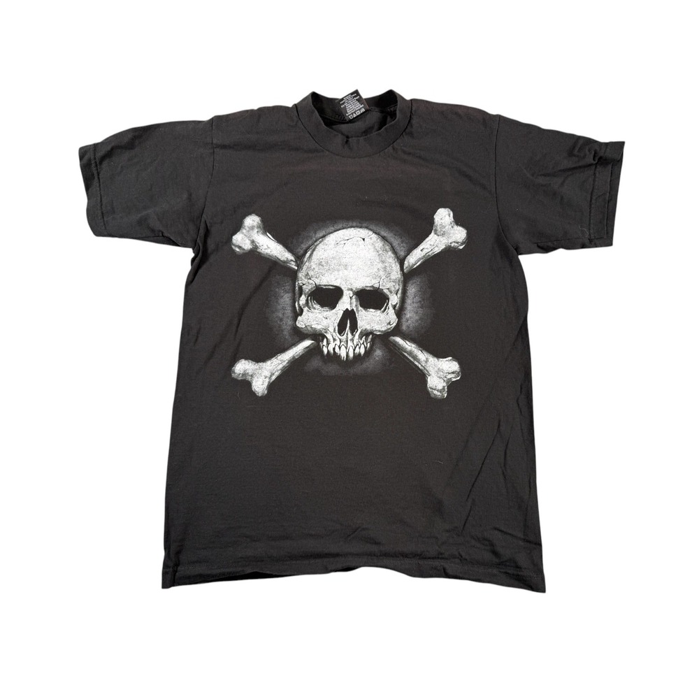 Vintage Cypress Hill Skull & Bones T Shirt Size Large Giant Tag 90s Rap Hip Hop
